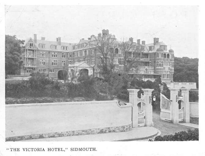 Victoria Hotel Historic Photo Gate Entrance 