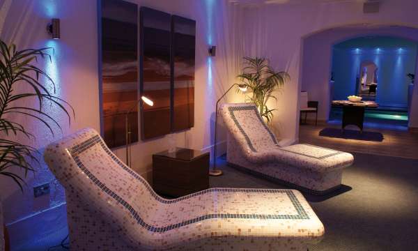 Victoria Hotel Tiled Lounge Chairs by Indoor Swimming Pool