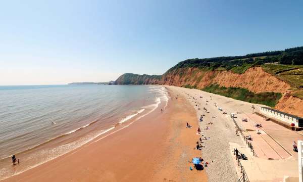 Jacobs Ladder Beach near Sidmouth South Devon