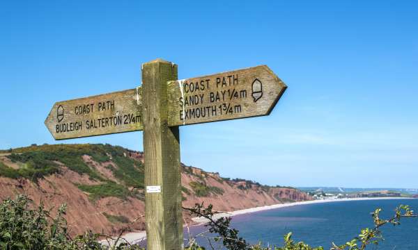 Coast Path at Sidmouth