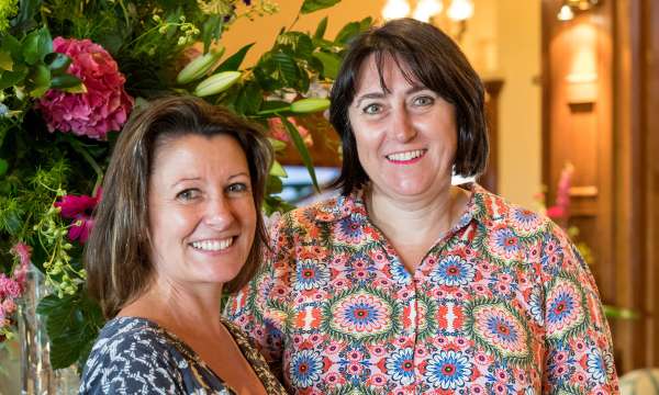 Flower Ladies at Victoria Hotel