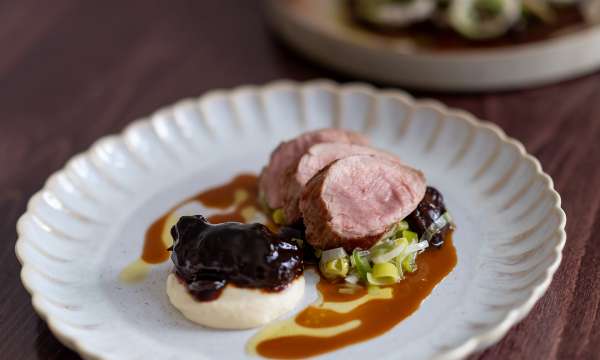 Meat dish in The White Room