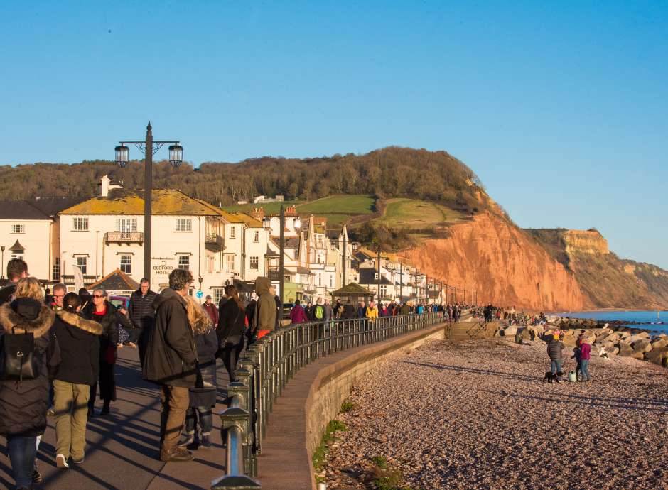 Event at Sidmouth Sea Front