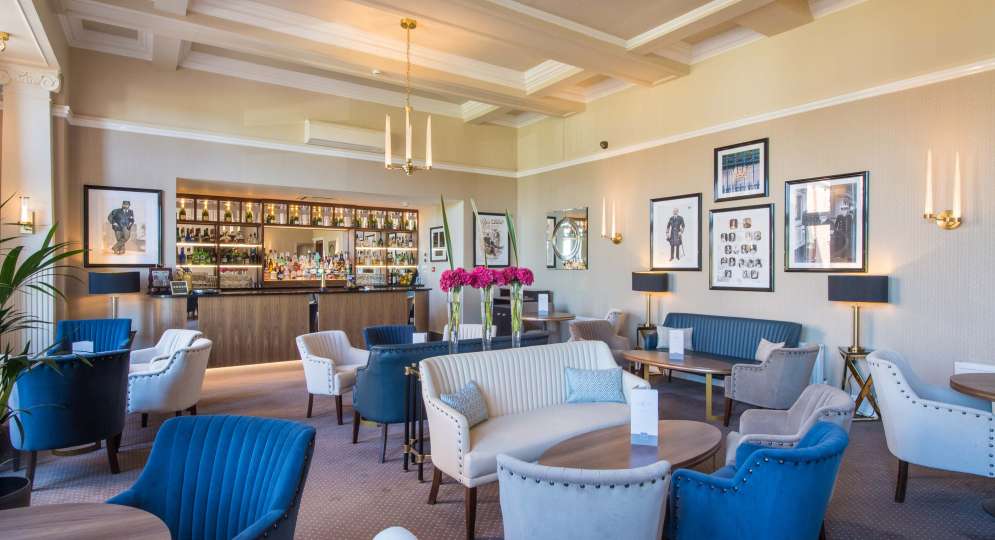 Victoria Hotel Berties Bar Seating Area